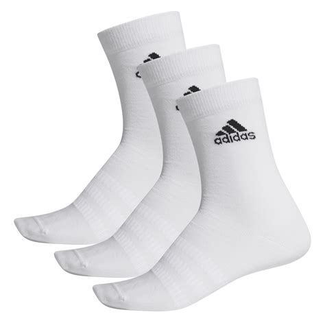 Weiße adidas Socken für Herren .